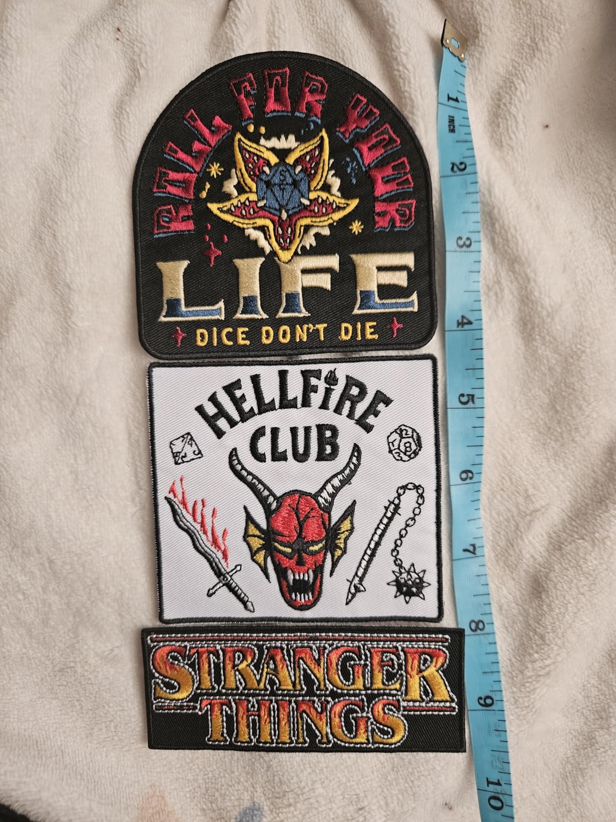 Strager Things Patch Grupo Erik Iron On Patches for Clothing - Stranger Things Merchandise ...