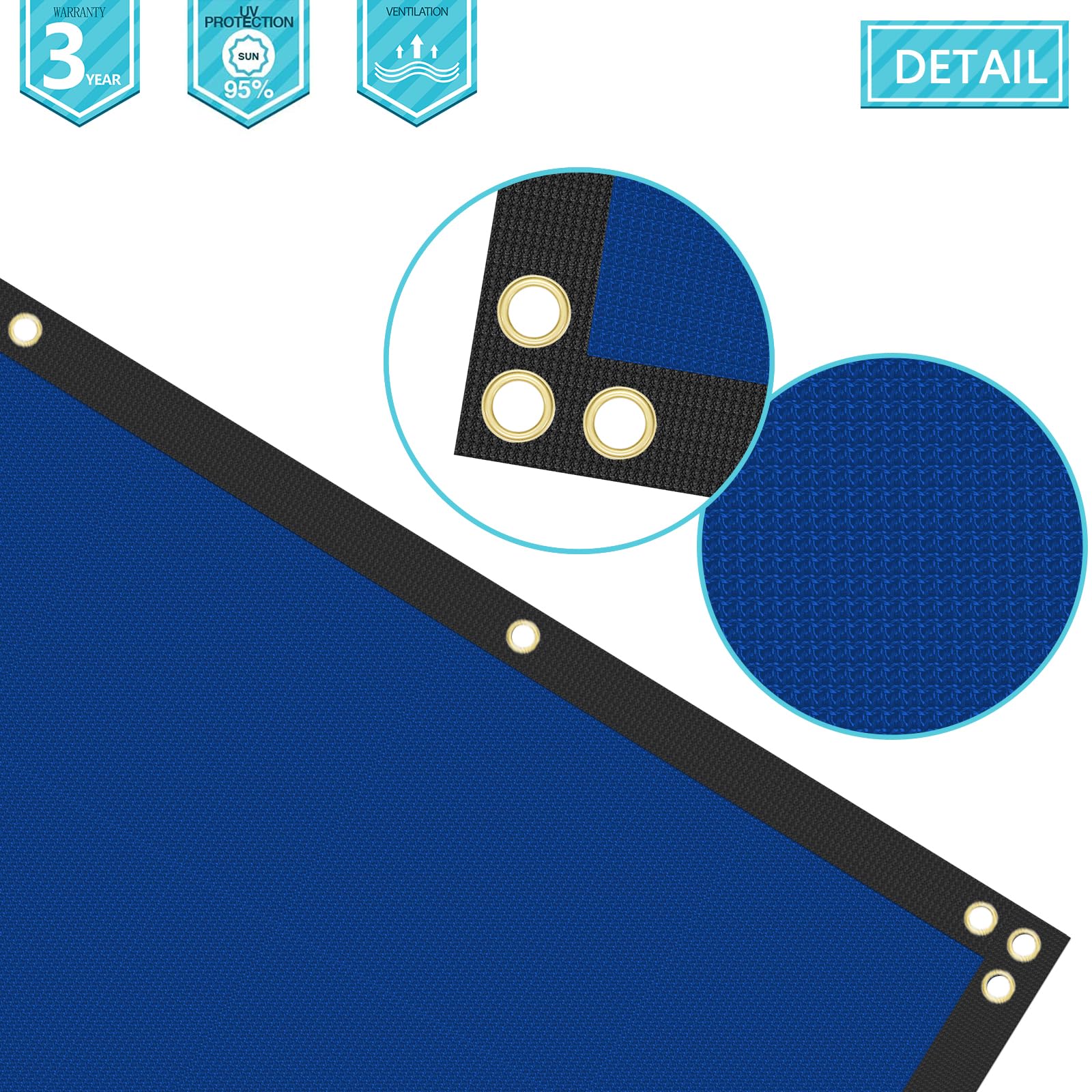 Coarbor Pantalla Para Valla De Privacidad De 4 X 32 Pies, Cubierta De