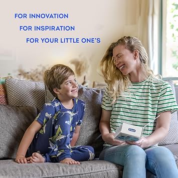 Bendi Kids U-Shaped Electric Toothbrush Ages 2-7 360 Mouthguard Design with Memory, 5 Brushing Modes & Multiple Heads Soft Silicone Auto Toothbrush for Toddlers & Children Travel-Friendly (Blue)