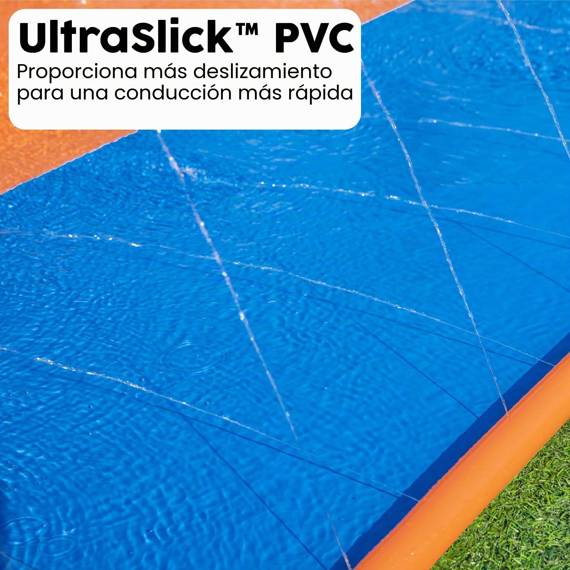 Bestway Wasserrutsche H2OGO Triple tobogán de Agua 488 cm Color, 488 x 207 cm (52329)