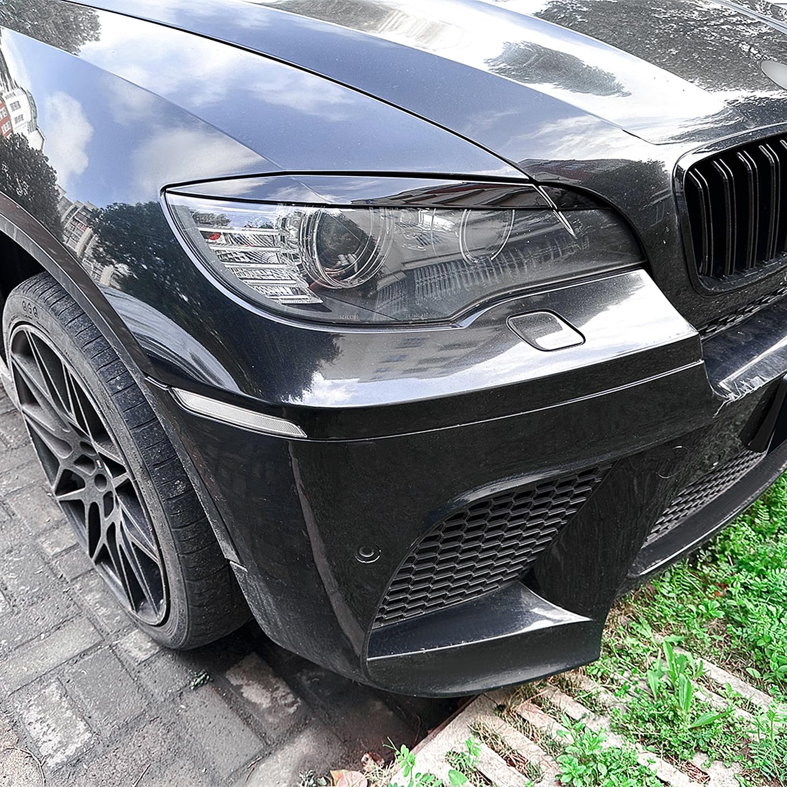 Cubierta para faros delanteros para BMW X6 E71 2008-2014 2009 2010