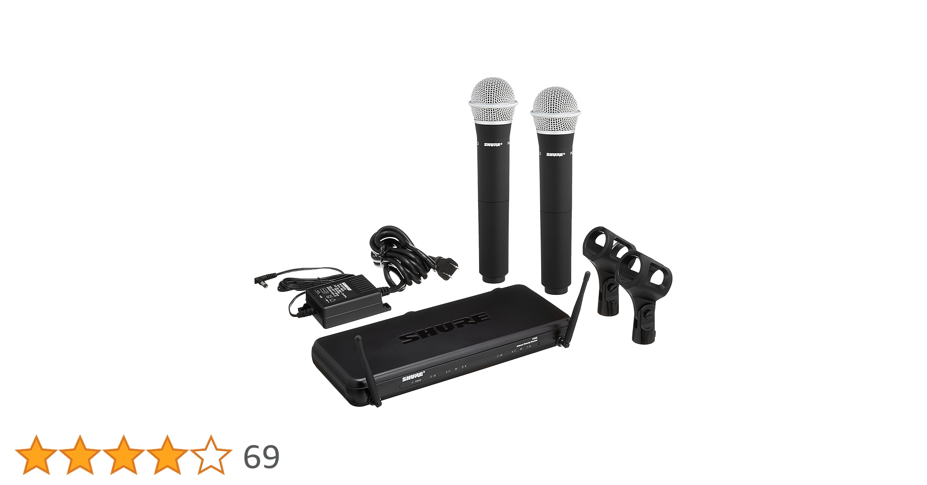 Amazon.co.jp: SHURE シュア ワイヤレスマイクシステム SVX288J