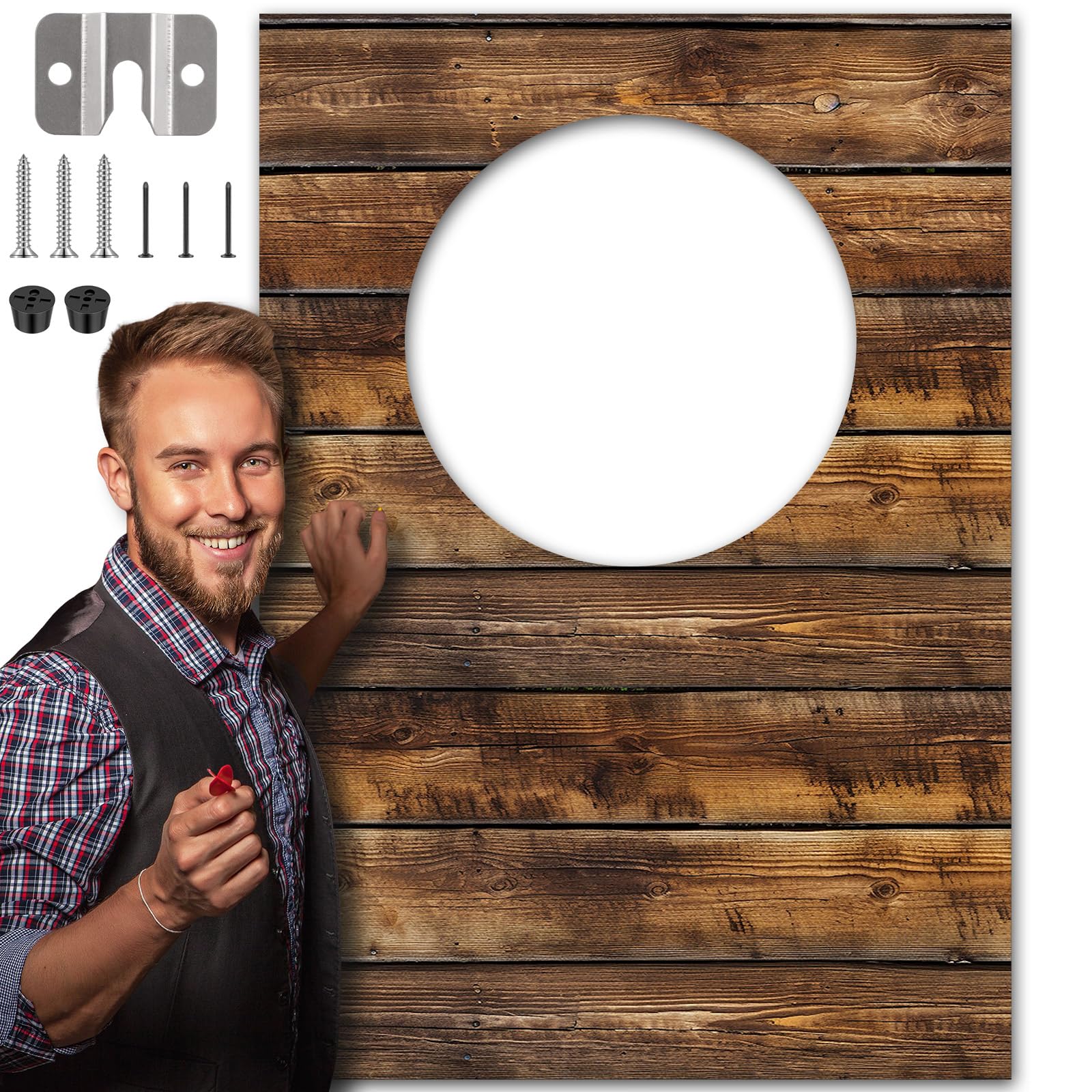 Mindsoft Extra Large Dart Board Wall Protectors
