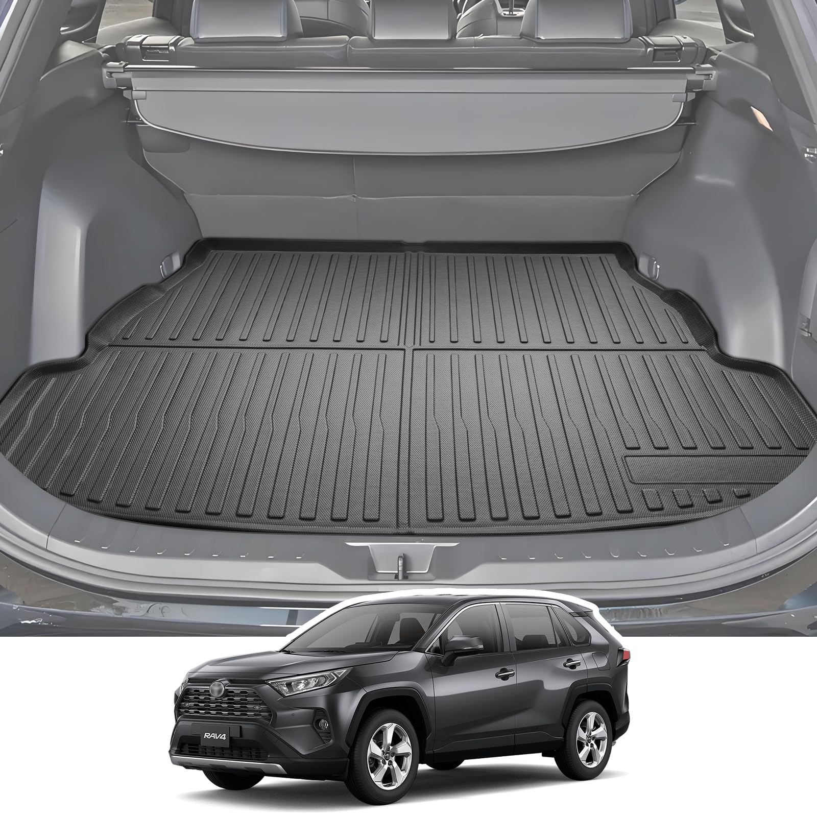 Amazon.co.jp: LANGBEAN トヨタ RAV4 5代目 ラゲッジマット RAV4 50系