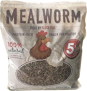 Buffalo Tools DMW5 5Lb Dried Mealworm