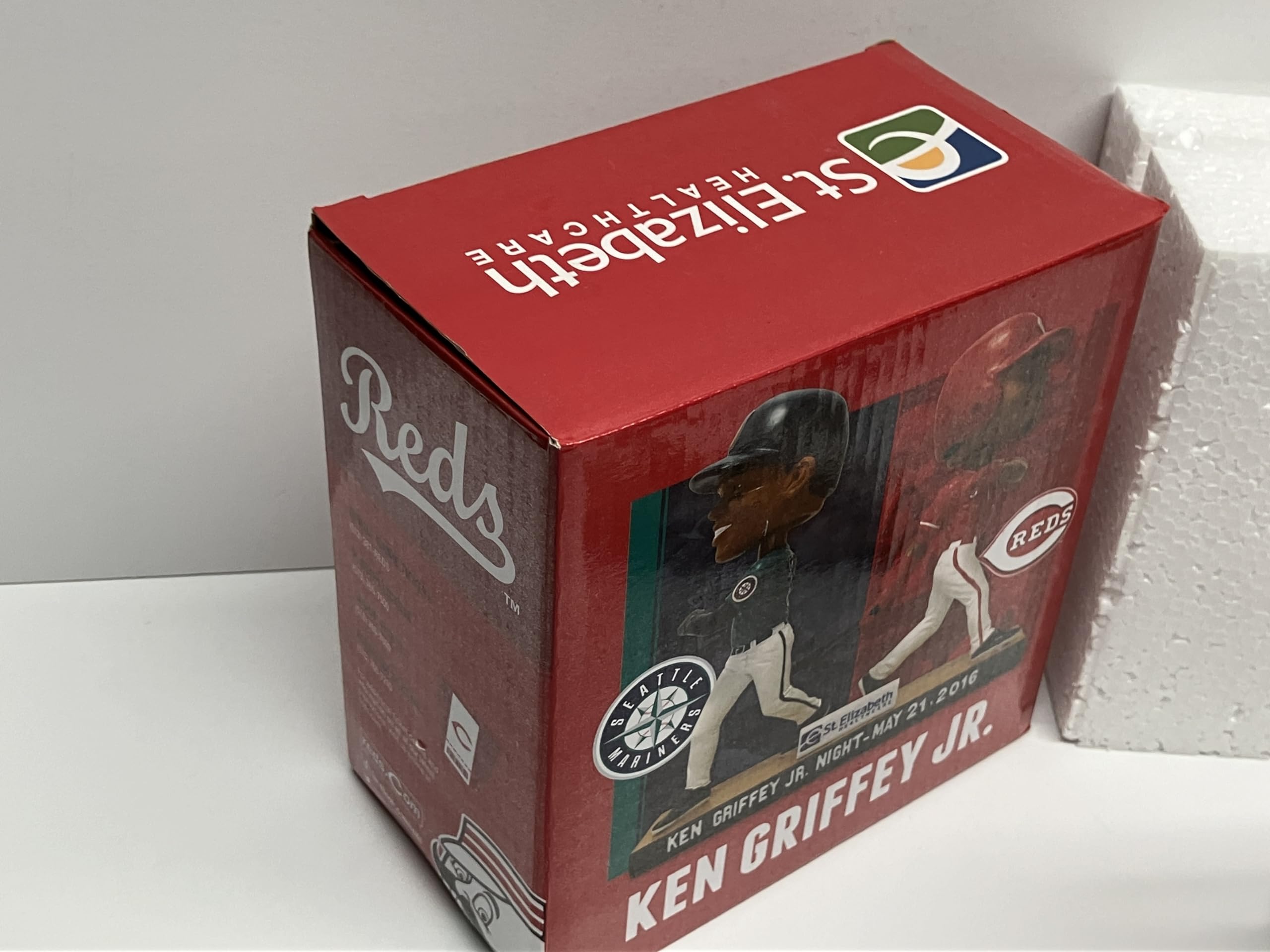 Ken Griffey Jr Reds/Mariners Dual Double Bobblehead Bobble at