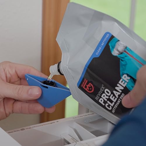 Miniatura 4 de GEAR AID Kit de cuidado con limpiador Revivex Pro y repelente de agua Revivex Wash-in, transparente, dos paquetes de 10 onzas