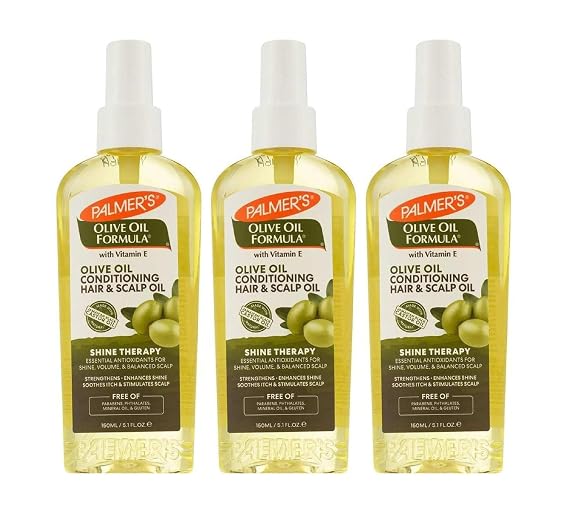Palmers Olive Oil Formula Conditioning Spray Oil 5.1 Ounce (Pack of 3)