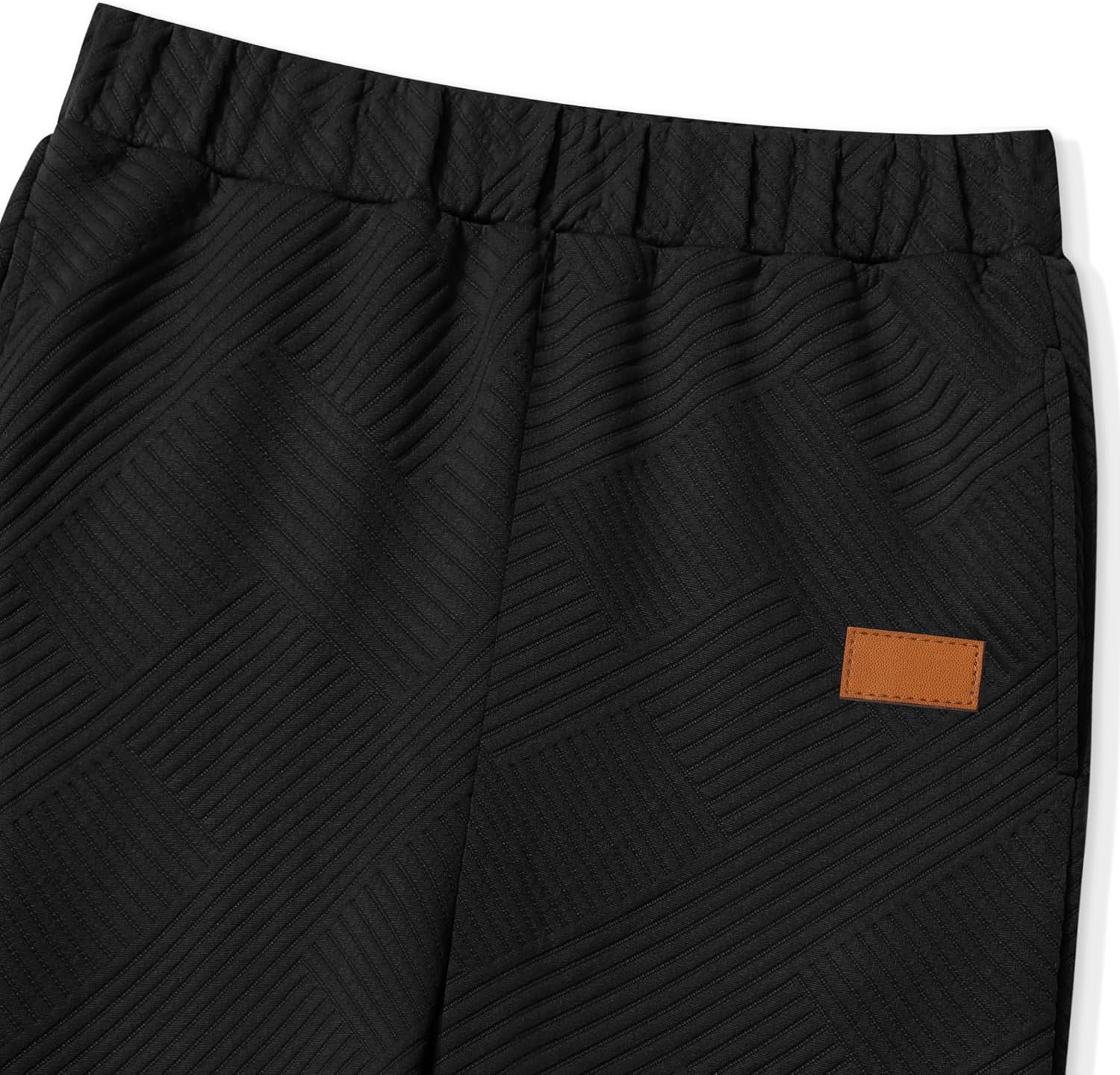 Boys Clothes Ribbed Solid Long Sleeve Hoodie Sweatshirt and Sweatpants 2Pcs Fall Winter Outfits for 6-14 Years - Image 8