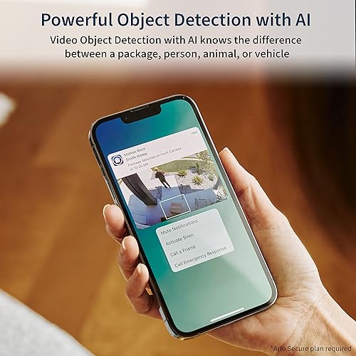 Miniatura 4 de Arlo Cámara Pro 5S 2K Spotlight, paquete de 2, cámaras de seguridad inalámbricas para exteriores, WiFi de doble banda, visión nocturna a color,