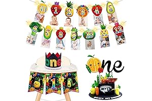 Fruitful Bday Decorations for Kids' 1st Birthday Party