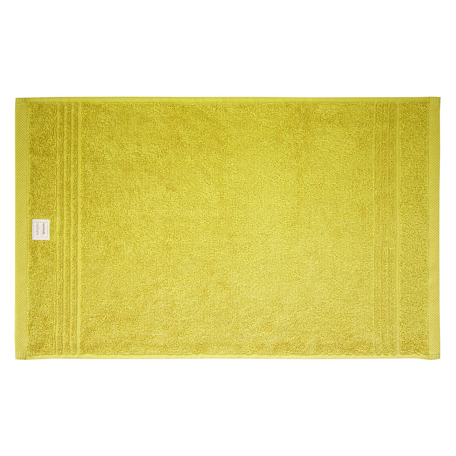 Toalla de rizo Dyckhoff Nature, toalla pequeña verde de 30 x 50 cm