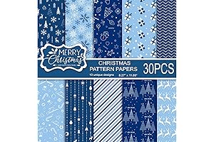 MIAHART Merry Christmas Cardstock Paper Set: A Festive Canvas for Your Creative Visions