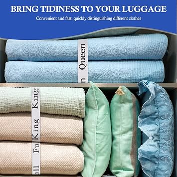 20Pcs Bed Sheet Organizer Bands Bed Sheet Keepers Storage Label Bands