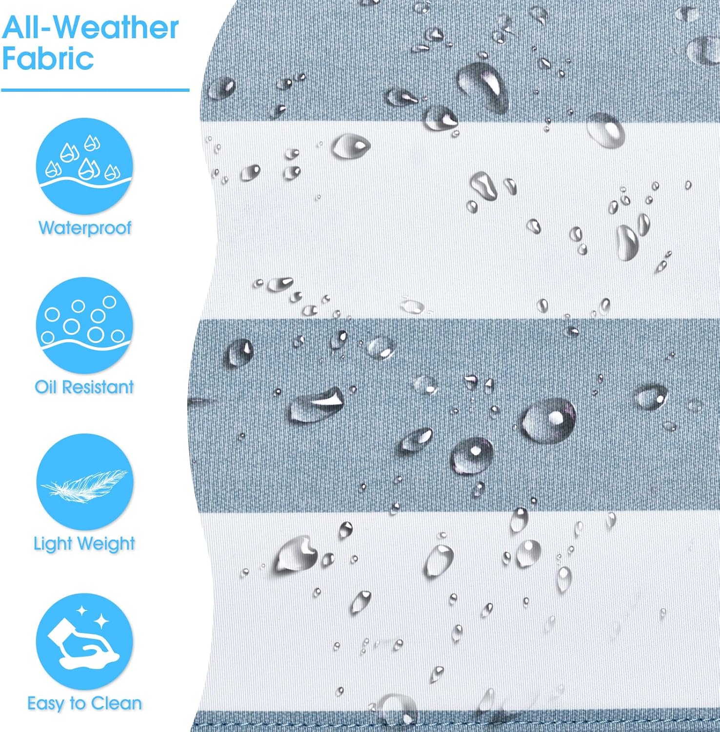 oscaurt Beach Bags for Women Large Waterproof Sandproof Beach Tote Swim Pool Bag with Zipper for Travel Vacation Essentials - Image 4