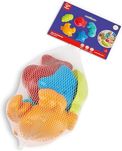 Miniatura 3 de Hape Sea Creatures - Juego de juguetes de arena y playa, multicolor