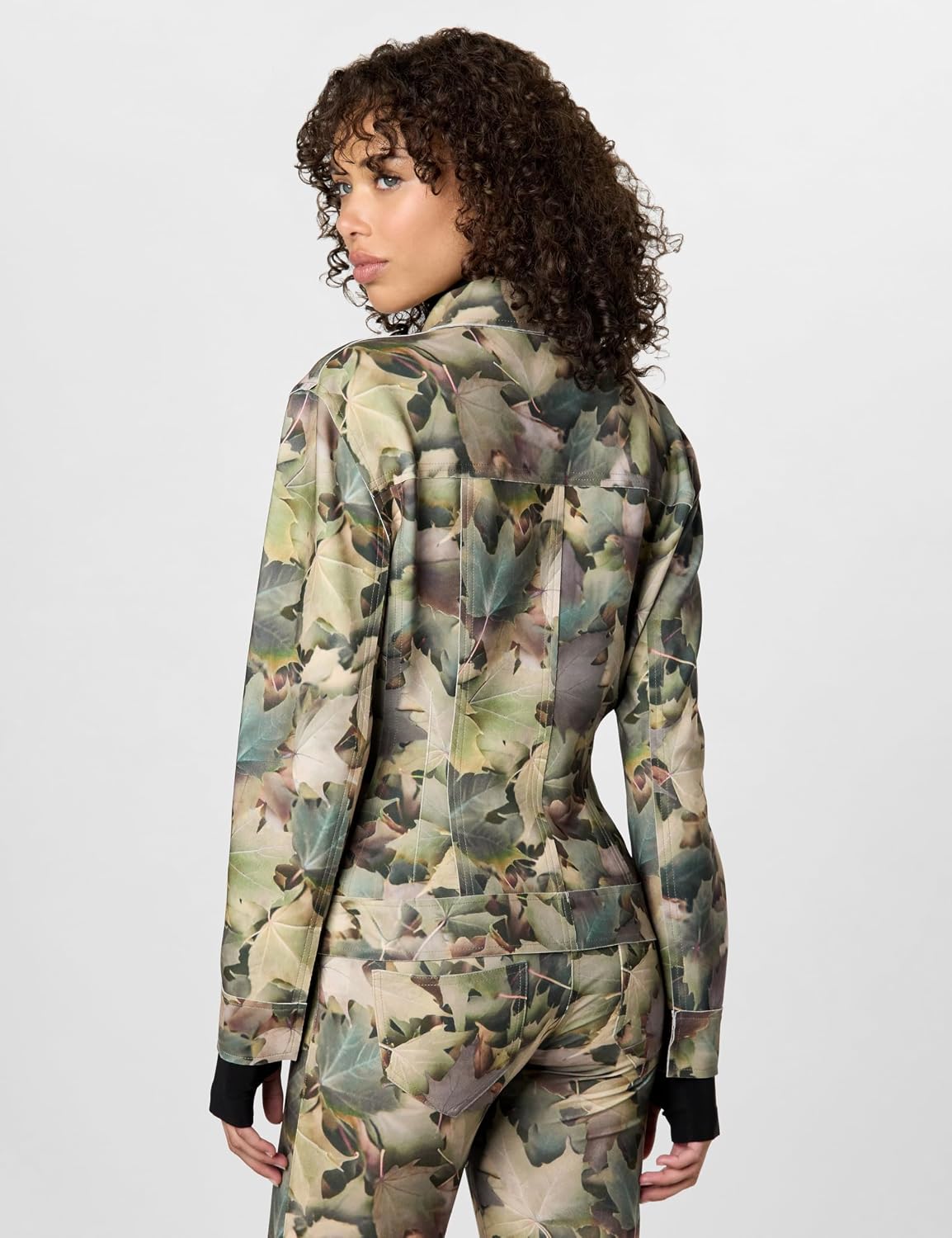 Norma Kamali Women's Jeans Jacket