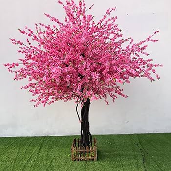 Amazon｜大きな暗号化された桃の花の木、シミュレートされた桃の花の