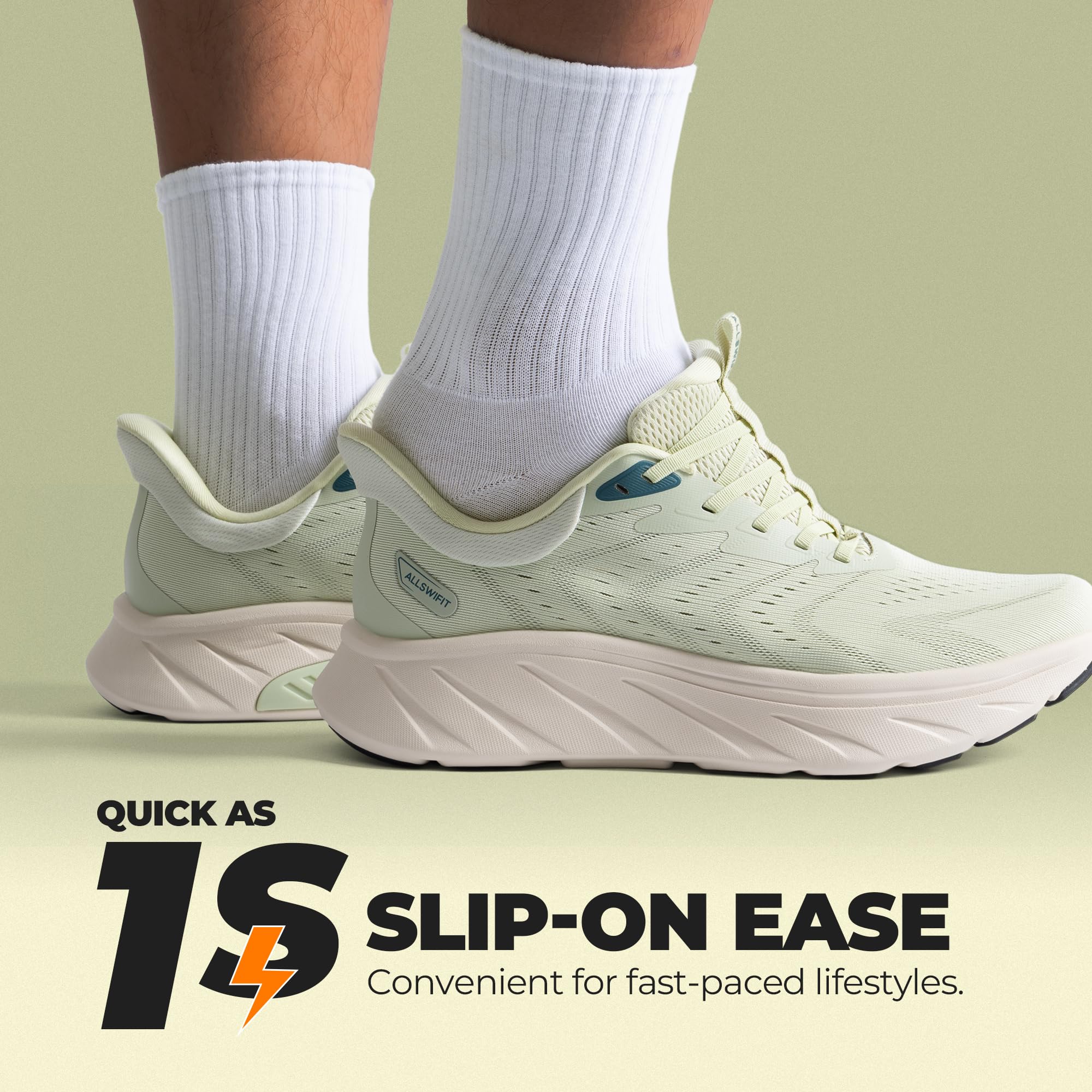 ALLSWIFIT Scarpe da ginnastica da uomo, antiscivolo, comode, traspiranti, leggere, alla moda