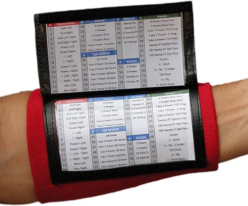 Miniatura 1 de SteelLocker Sports X200 Adult Playbook Wristband 10 Pack Bundle