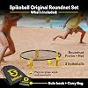 Spikeball 3 Ball Original Roundnet Game Set - Includes 3 balls, net and bag