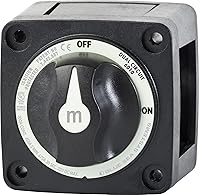 Vista 16 de Blue Sea Systems 6008200 Serie m-Series Mini Interruptor de batería Selector de 3 posiciones, negro