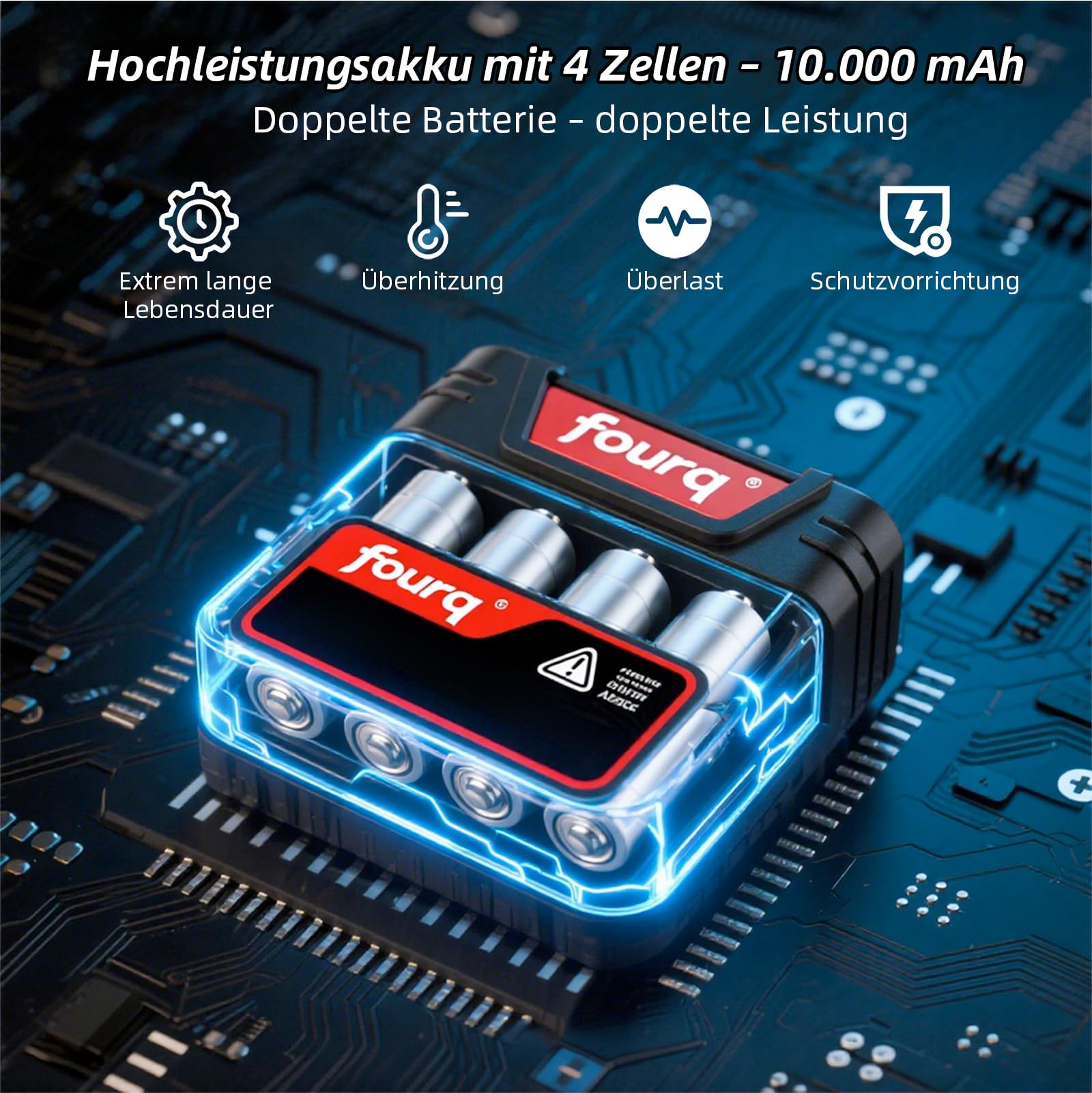Turbo-Trocknergebläse für Auto, 180 km/h, Autotrockner, Luftgebläse, 400 W, 40 mm bürstenloser Motor, blasen Sie 2 Dosen Cola leicht weg, stufenlos variable Geschwindigkeit für Auto, Zuhause und