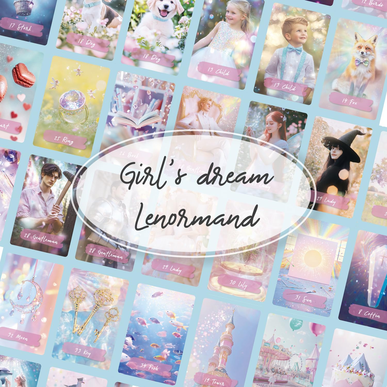 Amazon.co.jp: 【正規輸入】Girl's dream Lenormand ガールズドリーム
