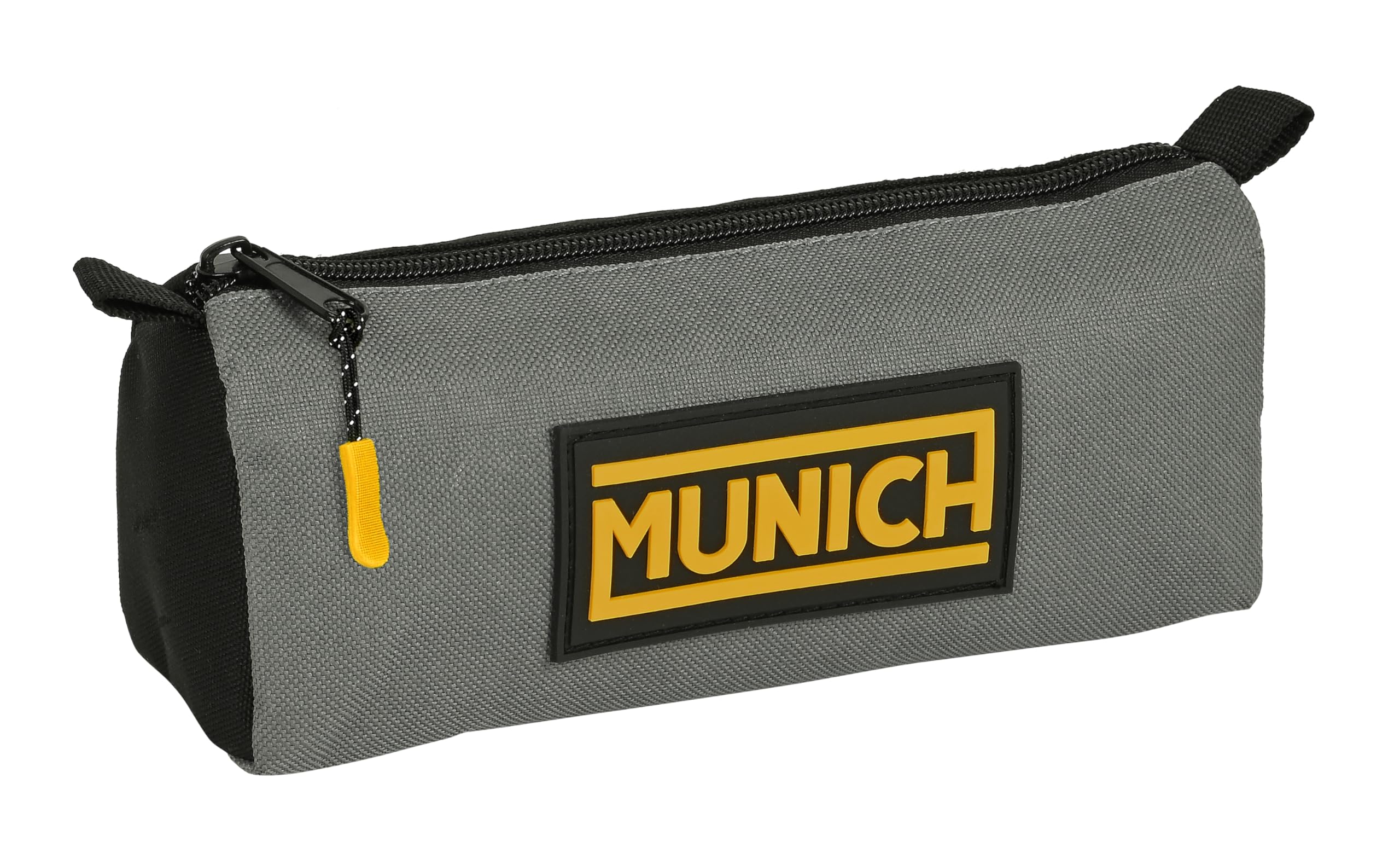Safta MUNICH MOONLESS - Portatodo con cremallera y compartimiento, Estuche Infantil, Estuche Niño, Ideal para Niños en Edad Escolar, Cómodo y Versátil, Calidad y Resistencia, 21x7x8 cm, Color