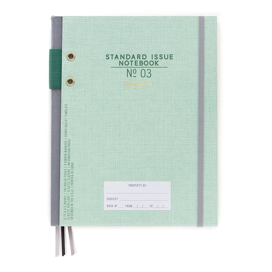 JOURNAL STANDARD3点 Standard Issue Notebook No.3 - Ochre – DesignWorks Ink