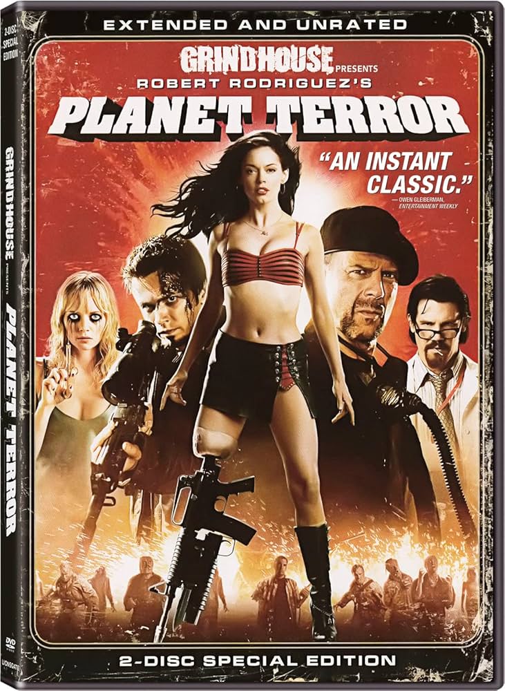 XTRO エクストロ GRINDHOUSE COLLECTION DVD Amazon.com: Grindhouse Presents, Planet Terror - Extended