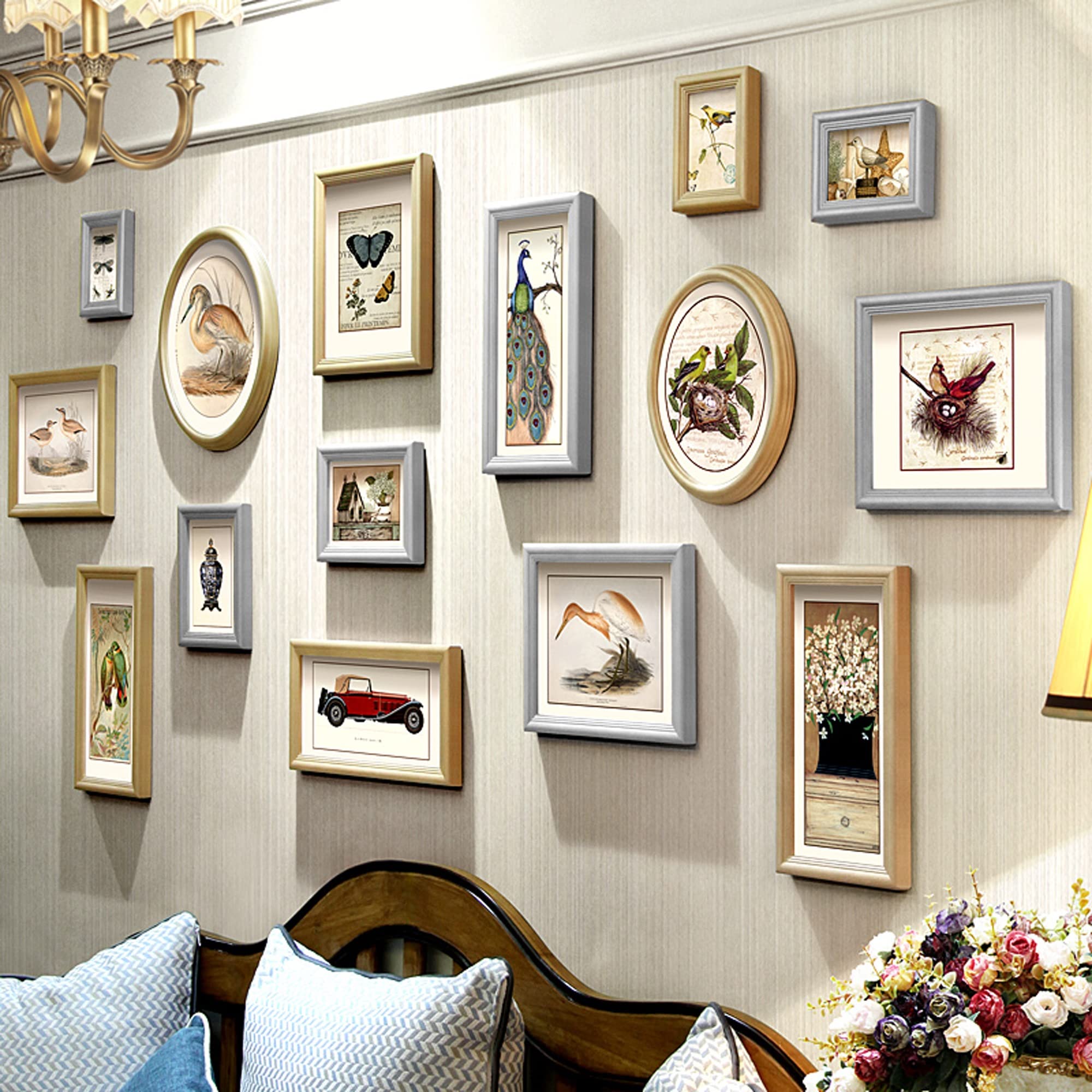 Cornice Artigianale Handicrafts Home 13x18 Cm In Legno Stile Vintage: Per Parete O Scrivania, Fatto A Mano India