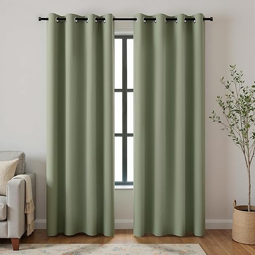 Miniatura 177 de KOUFALL Cortinas opacas doradas de lujo para sala de estar, elegantes cortinas de 84 pulgadas de largo, cortinas Doradas para Sala Elegantes Oro