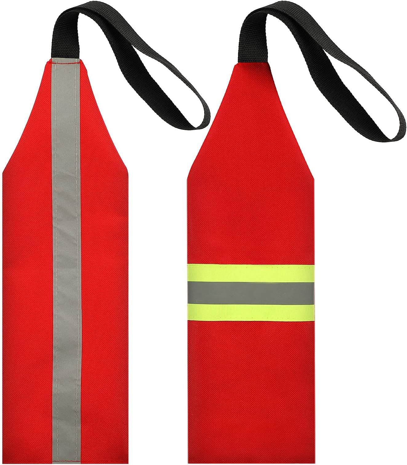 Safety Travel Flag for Kayak 2 Pcs Red Safety Flag With