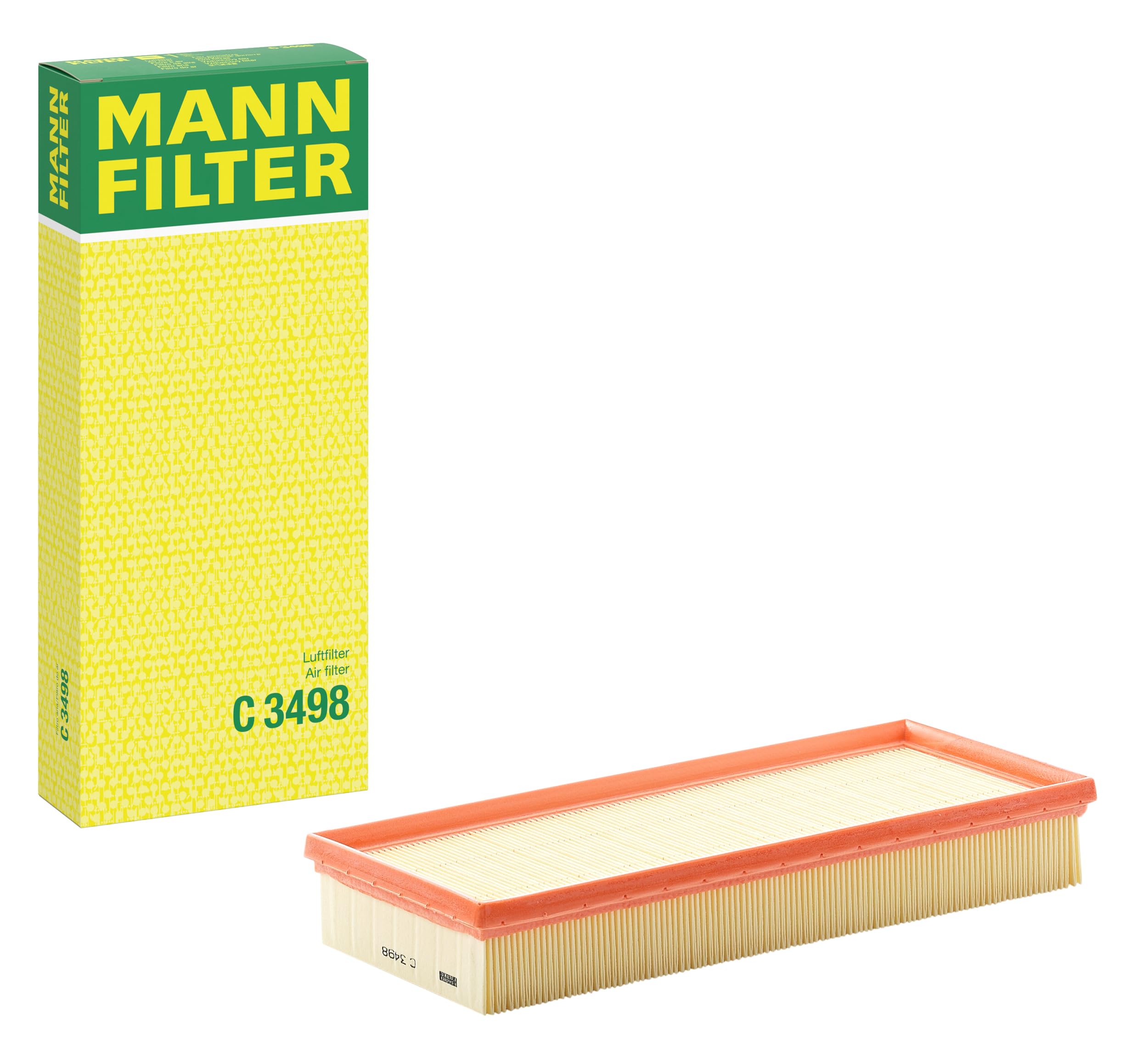 MANN-FILTER C 3498 Filtre à air - pour Véhicule de tourisme + utilitaires