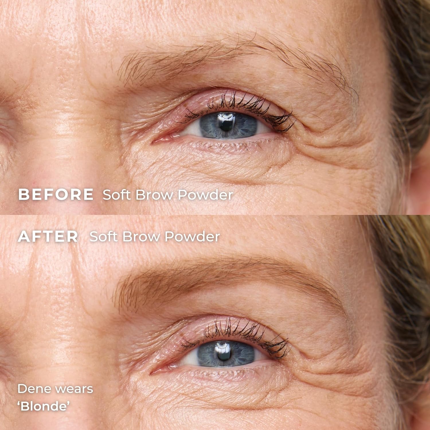 Soft Brow Define & Fill Powder Duo, Includes Dual ended Brush, Vegan and Cruelty Free (Blonde) - Image 2