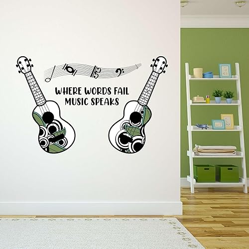 Miniatura 14 de Design With Vinyl Calcomanía de pared nostálgica Walkman Cassete Player con auriculares extraíble - Tamaño: 24 in x 40 in