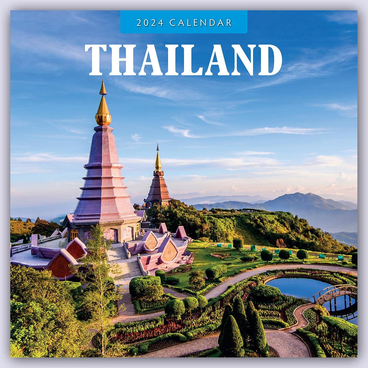 Thailand 2024 Square Wall Calendar