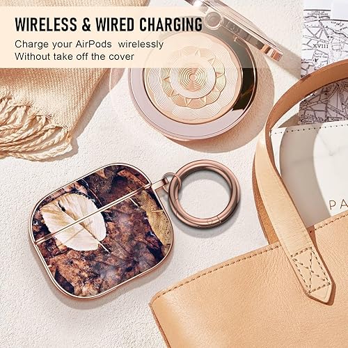 Vista 242 de Maxjoy for AirPods 2nd Generation Case, Unique Design Hard Protective Shockproof Airpods Case Cover with Keychain Compatible with Apple AirPods Sea