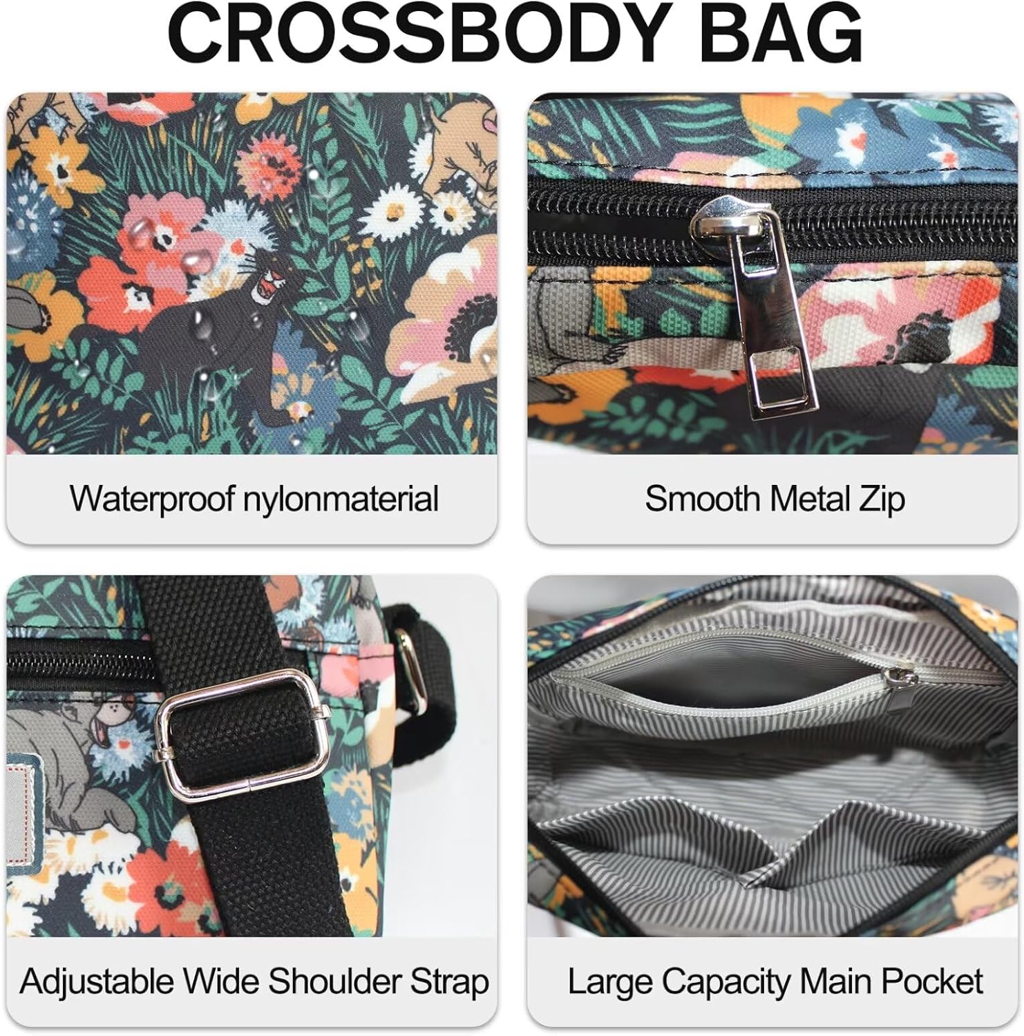 Cross body Bags for Women Lightweight Mini Crossbody Bags Everyday Bag Small Purses Travel Shoulder Bag Ladies Handbags - Image 6
