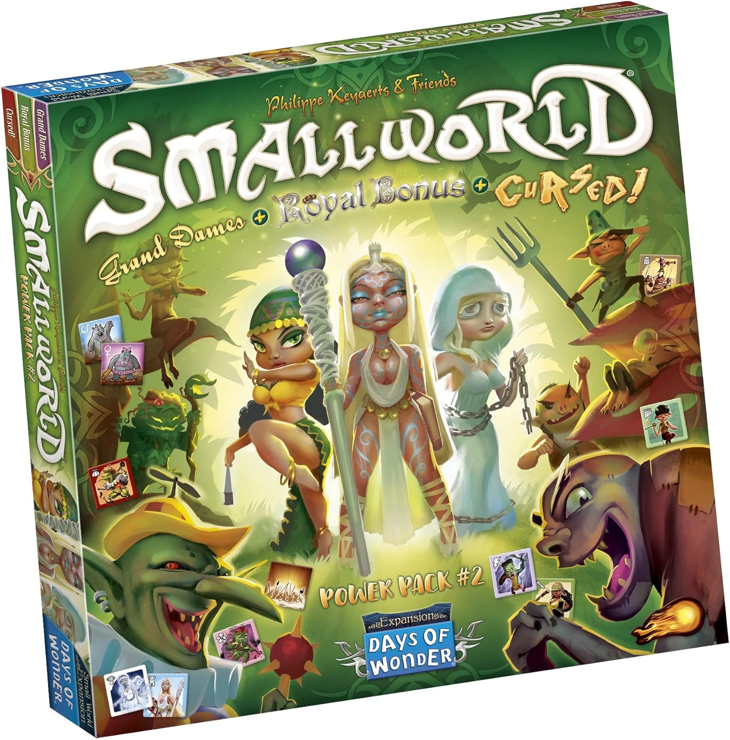 Small World Board Game Cursed! + Royal Bonus + Grand Dames