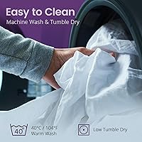 Vista 6 de SafeRest CloudGuard - Twin XL Size Hybrid Mattress Protector & Pad (Extra Padded) - Waterproof Quilted Pillow Top Mattress Cover - Thick, Plush &