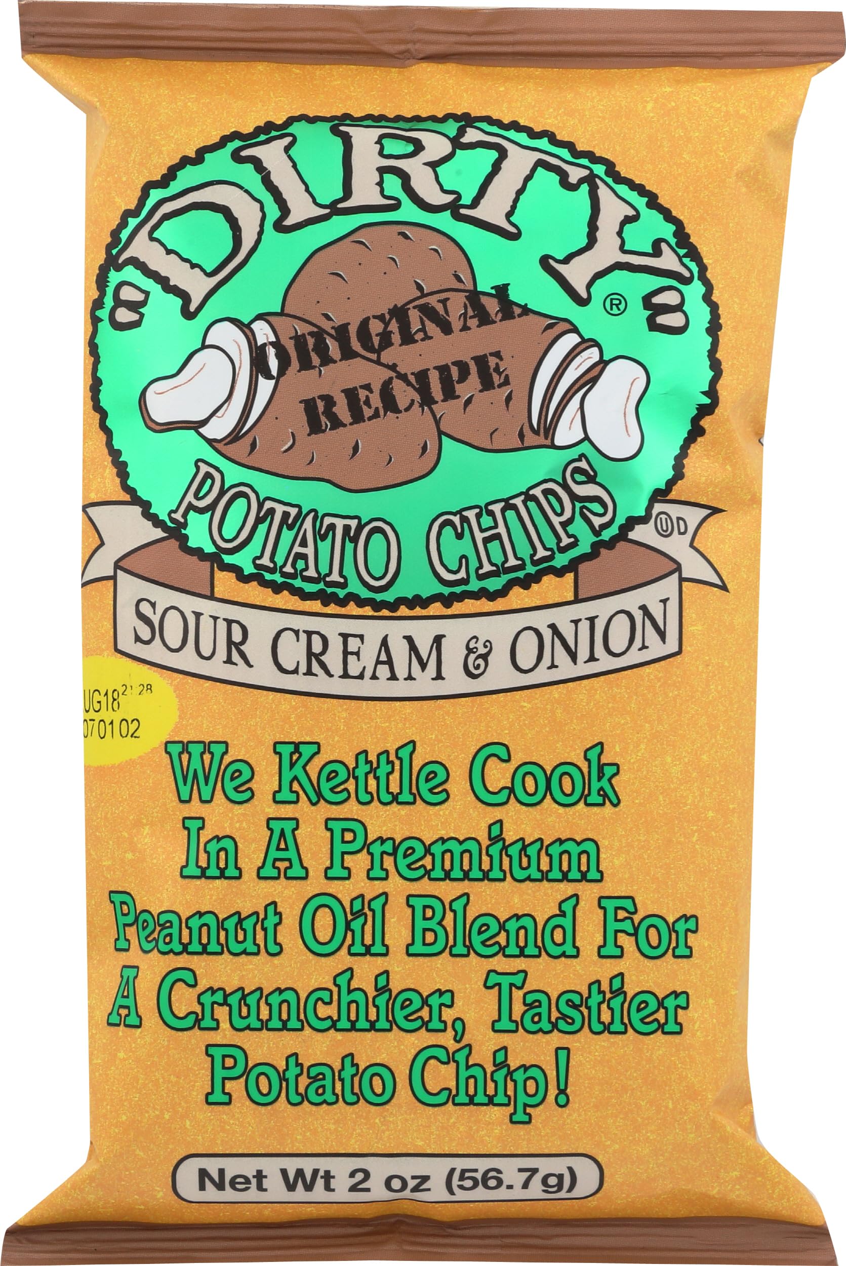 Dirty Potato Chip Sour Cream Onion, 2 oz