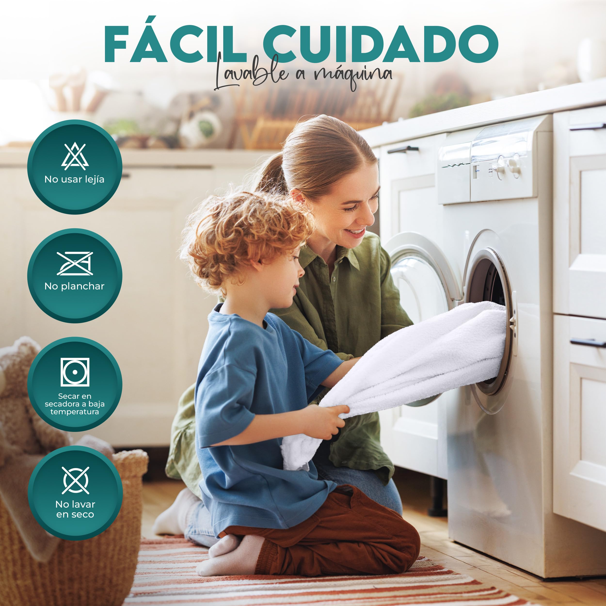 Utopia Bedding Protector Colchón 135 x 190 x 40 cm Impermeable, Certificación Oeko-Tex Funda Colchón, Cubre Colchón Transpirable, Elástico En Todo El Contorno — view 7