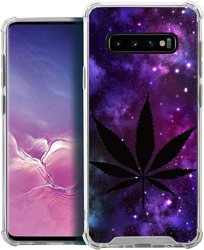 Miniatura 31 de CasesOnDeck - Funda compatible con Samsung Galaxy S10+ | S10 Plus 6.4 pulgadas] S10+ Funda delgada, transparente y flexible de TPU con protección en