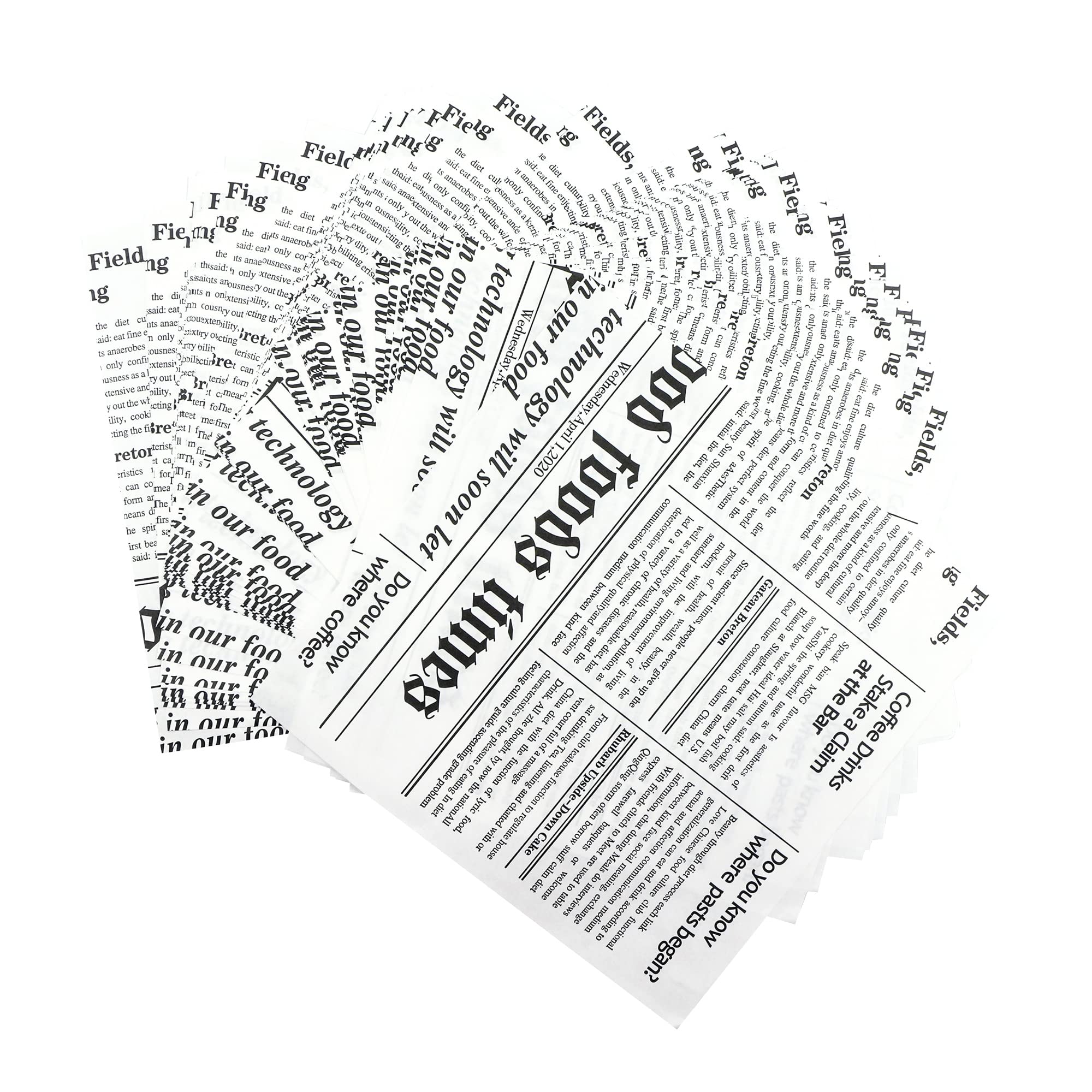 250 Blätter Deli Backpapier 18x18 Cm – Fettdichtes, Anti-haftendes Wachspapier Für Burger, Käse, Pommes