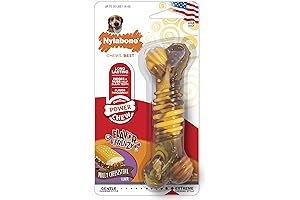 Nylabone Power Chew Flavor Frenzy Dental Bone Medium/Wolf Up to 35lbs