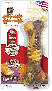 Interpet Nylabone Chew Toy for Extreme Chewers, Structural Bone Cattle and Cheese Flavour, M product image