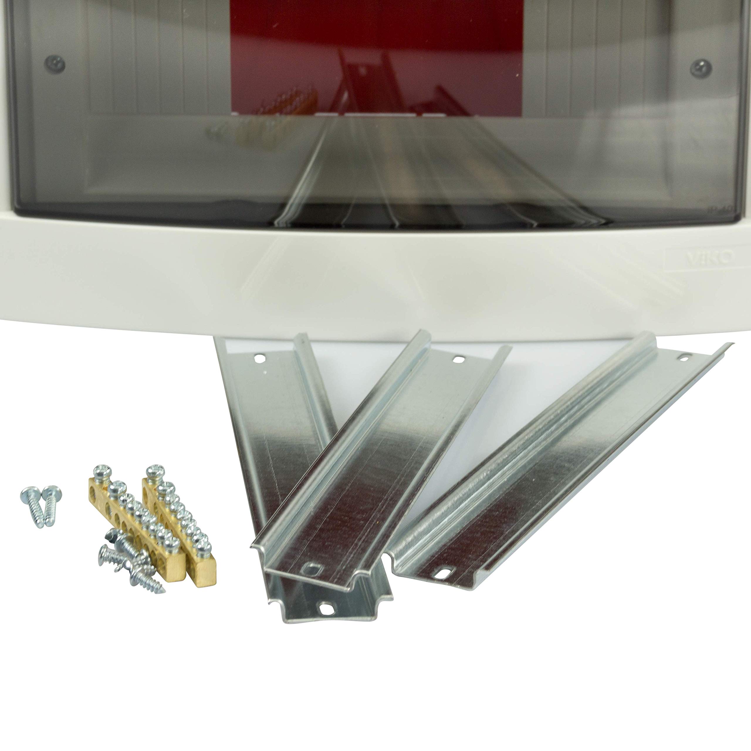 Armoire de distribution C125VK-90918036, blanc, rouge