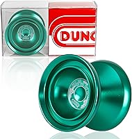 Vista 12 de Duncan Toys Windrunner - Yoyó rojo con salpicaduras doradas, yoyó de aluminio sin respuesta de nivel profesional con doble anillo, rodamiento